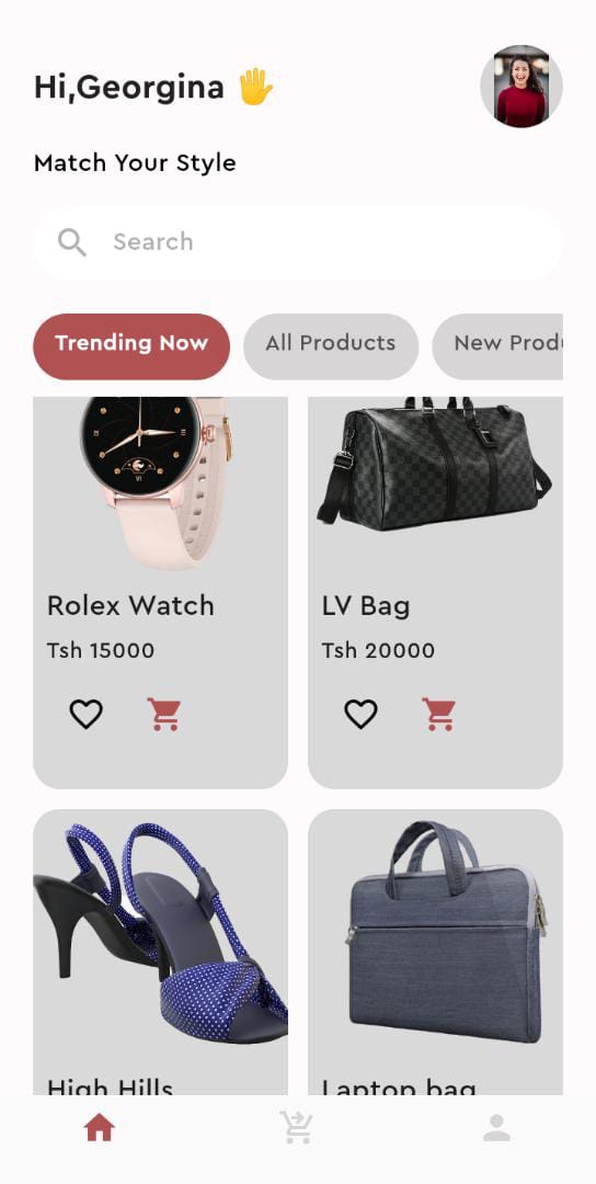 ecommerce app preview